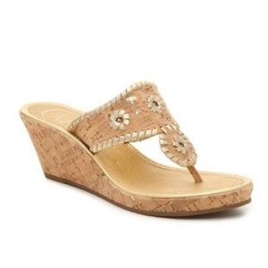 Jack Rogers Marbella mid wedge espadrille sandals